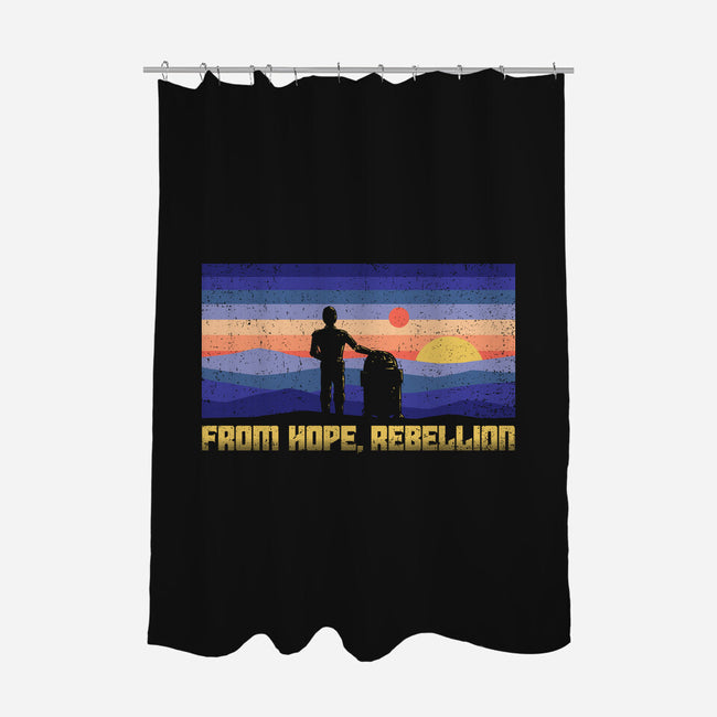 From Hope Rebellion-None-Polyester-Shower Curtain-kg07