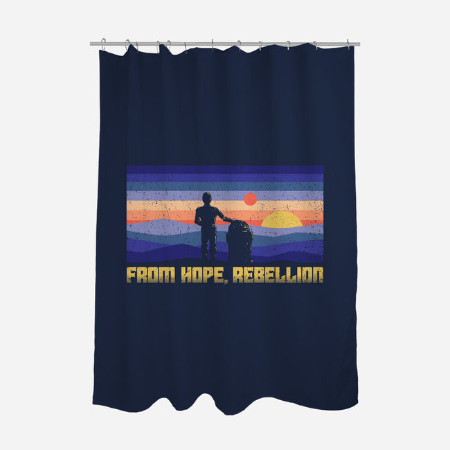 From Hope Rebellion-None-Polyester-Shower Curtain-kg07