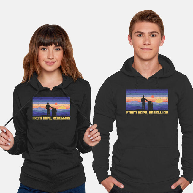 From Hope Rebellion-Unisex-Pullover-Sweatshirt-kg07