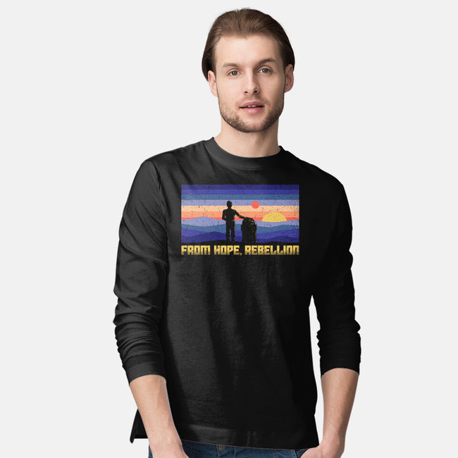 From Hope Rebellion-Mens-Long Sleeved-Tee-kg07