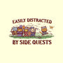 Easily Distracted By Side Quests-Mens-Premium-Tee-kg07