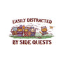 Easily Distracted By Side Quests-Youth-Crew Neck-Sweatshirt-kg07