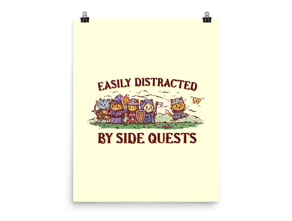 Easily Distracted By Side Quests