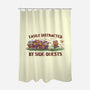 Easily Distracted By Side Quests-None-Polyester-Shower Curtain-kg07