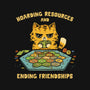 Hoarding Resources-Womens-Racerback-Tank-kg07