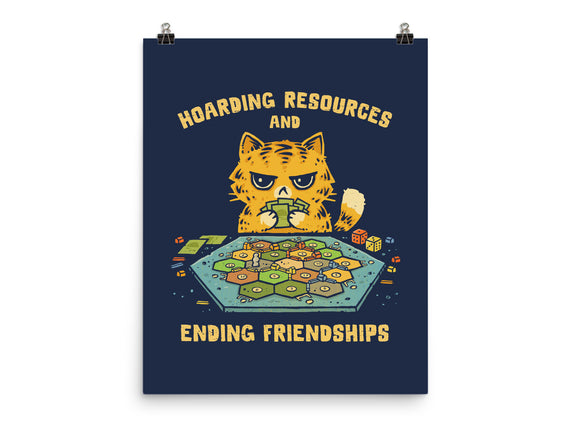Hoarding Resources