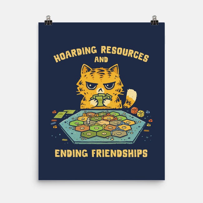 Hoarding Resources-None-Matte-Poster-kg07