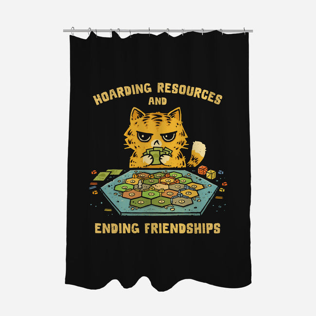 Hoarding Resources-None-Polyester-Shower Curtain-kg07