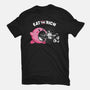 Eat The Rich-Womens-Fitted-Tee-rocketman_art