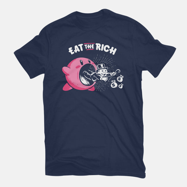 Eat The Rich-Womens-Fitted-Tee-rocketman_art