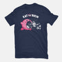 Eat The Rich-Womens-Fitted-Tee-rocketman_art