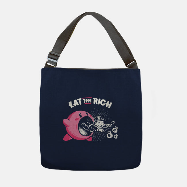 Eat The Rich-None-Adjustable Tote-Bag-rocketman_art