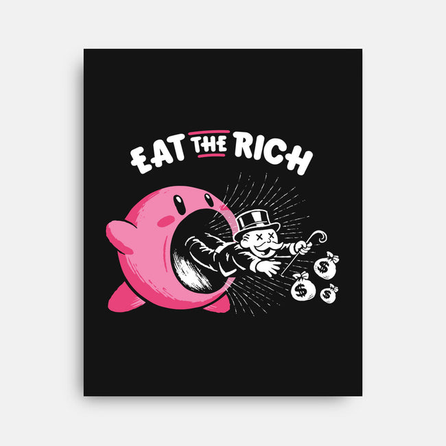 Eat The Rich-None-Stretched-Canvas-rocketman_art