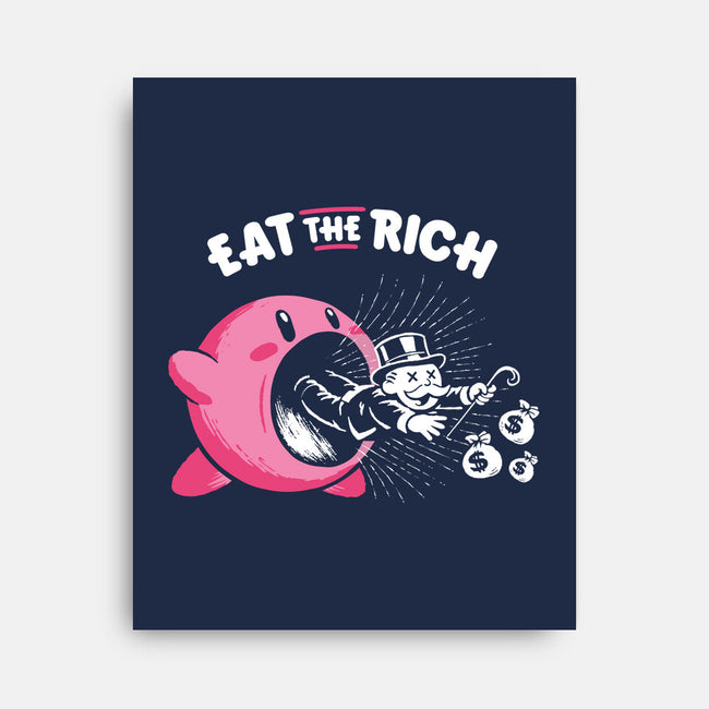 Eat The Rich-None-Stretched-Canvas-rocketman_art