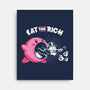 Eat The Rich-None-Stretched-Canvas-rocketman_art