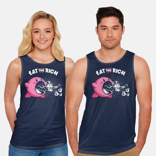 Eat The Rich-Unisex-Basic-Tank-rocketman_art