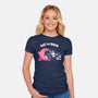 Eat The Rich-Womens-Fitted-Tee-rocketman_art