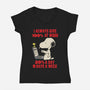 Five Times A Week-Womens-V-Neck-Tee-turborat14