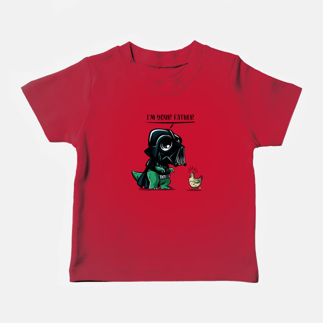 Father Dark Side-Baby-Basic-Tee-zascanauta