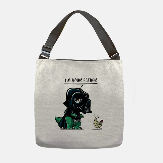 Father Dark Side-None-Adjustable Tote-Bag-zascanauta