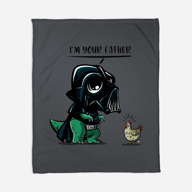 Father Dark Side-None-Fleece-Blanket-zascanauta