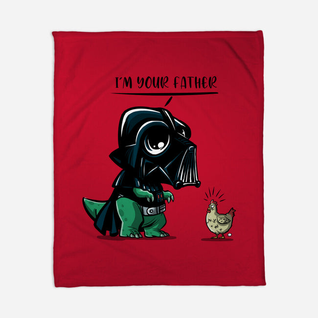 Father Dark Side-None-Fleece-Blanket-zascanauta