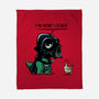 Father Dark Side-None-Fleece-Blanket-zascanauta