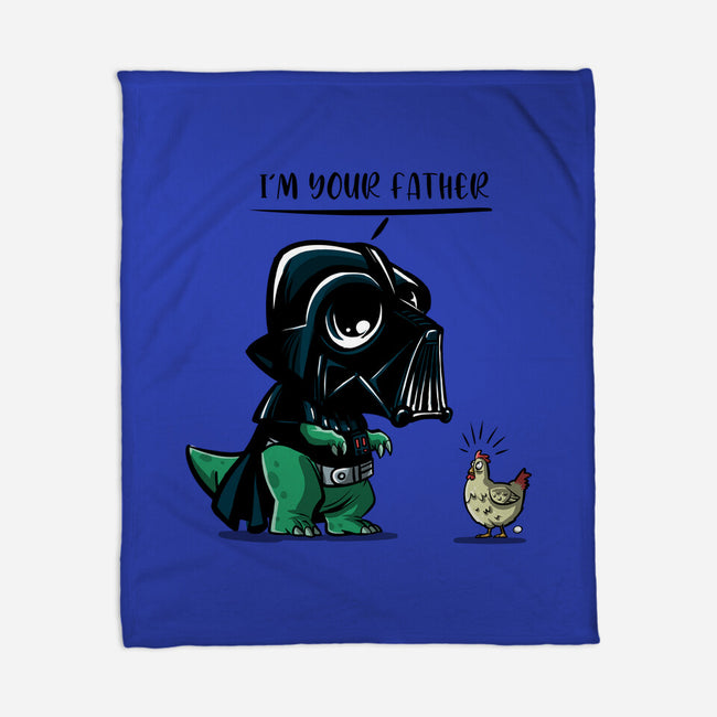 Father Dark Side-None-Fleece-Blanket-zascanauta