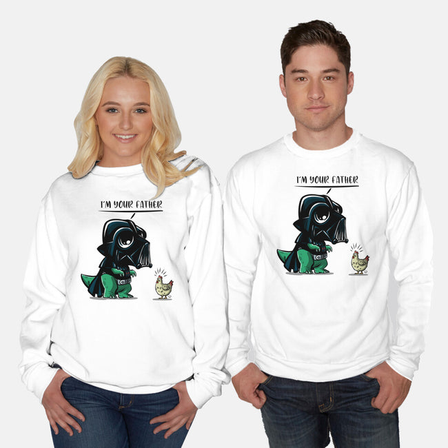 Father Dark Side-Unisex-Crew Neck-Sweatshirt-zascanauta