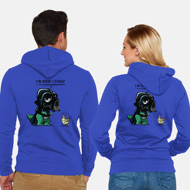 Father Dark Side-Unisex-Zip-Up-Sweatshirt-zascanauta