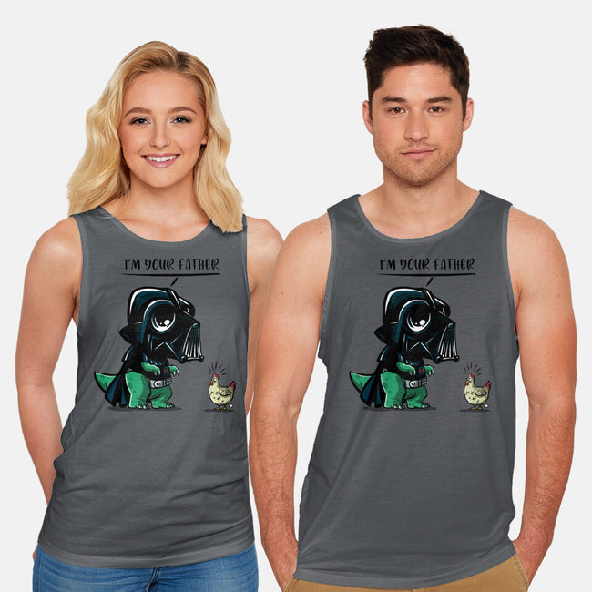Father Dark Side-Unisex-Basic-Tank-zascanauta
