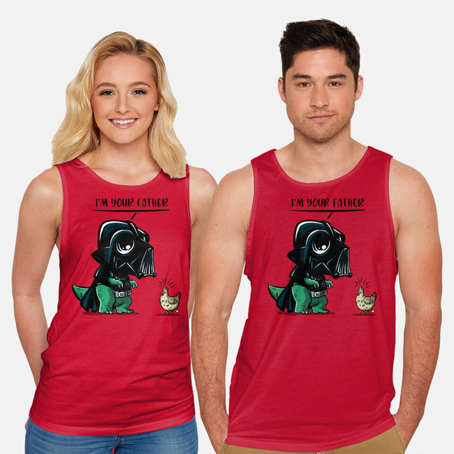 Father Dark Side-Unisex-Basic-Tank-zascanauta