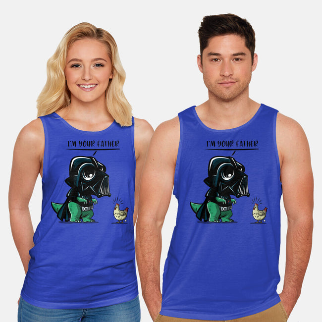 Father Dark Side-Unisex-Basic-Tank-zascanauta