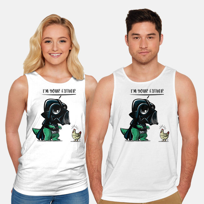Father Dark Side-Unisex-Basic-Tank-zascanauta
