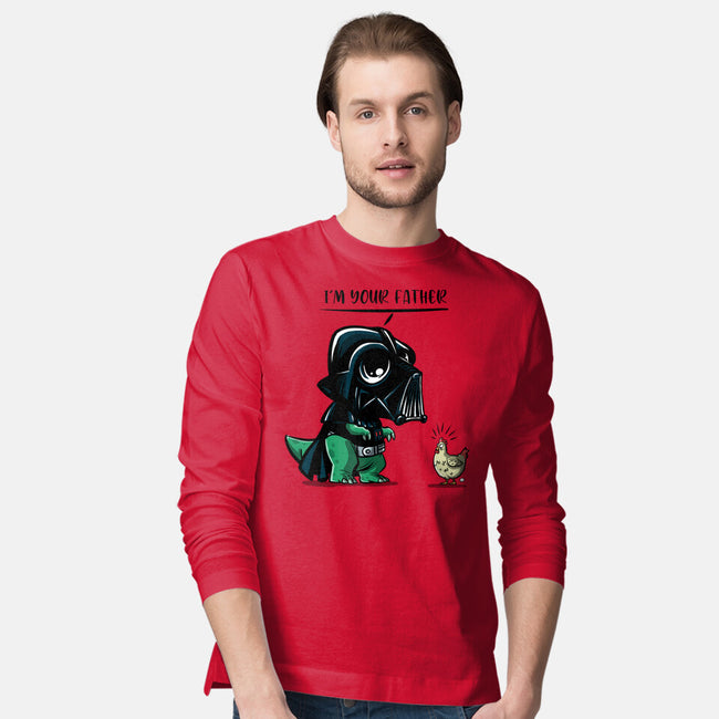 Father Dark Side-Mens-Long Sleeved-Tee-zascanauta