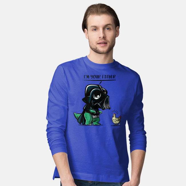 Father Dark Side-Mens-Long Sleeved-Tee-zascanauta