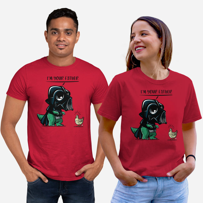Father Dark Side-Unisex-Basic-Tee-zascanauta