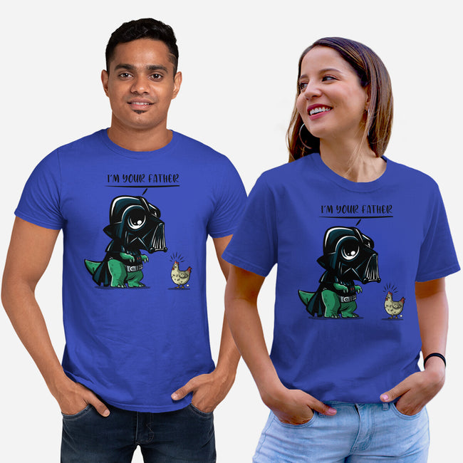 Father Dark Side-Unisex-Basic-Tee-zascanauta