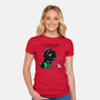 Father Dark Side-Womens-Fitted-Tee-zascanauta