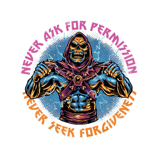 Skeletons Never Ask Permission-Unisex-Kitchen-Apron-glitchygorilla