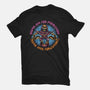 Skeletons Never Ask Permission-Womens-Fitted-Tee-glitchygorilla
