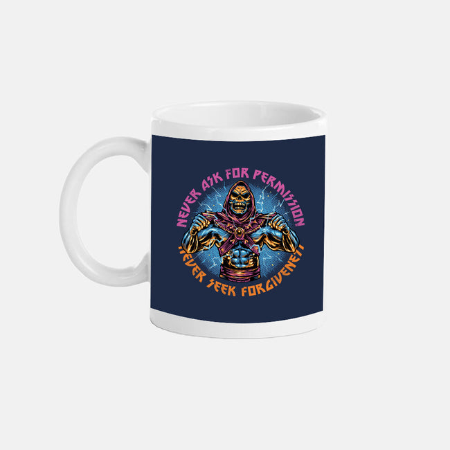 Skeletons Never Ask Permission-None-Mug-Drinkware-glitchygorilla