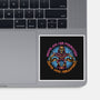 Skeletons Never Ask Permission-None-Glossy-Sticker-glitchygorilla