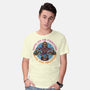 Skeletons Never Ask Permission-Mens-Basic-Tee-glitchygorilla