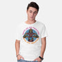Skeletons Never Ask Permission-Mens-Basic-Tee-glitchygorilla