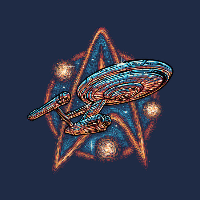 Journey To The Stars And Beyond-Mens-Basic-Tee-glitchygorilla