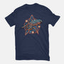 Journey To The Stars And Beyond-Unisex-Basic-Tee-glitchygorilla