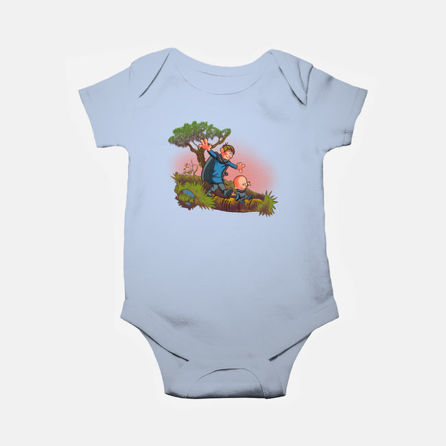 Dung And Egg-Baby-Basic-Onesie-Samuel
