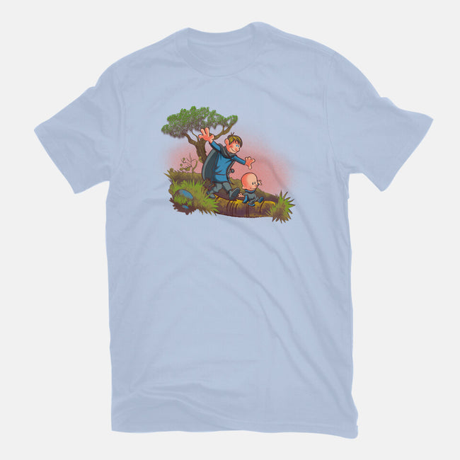Dung And Egg-Womens-Fitted-Tee-Samuel