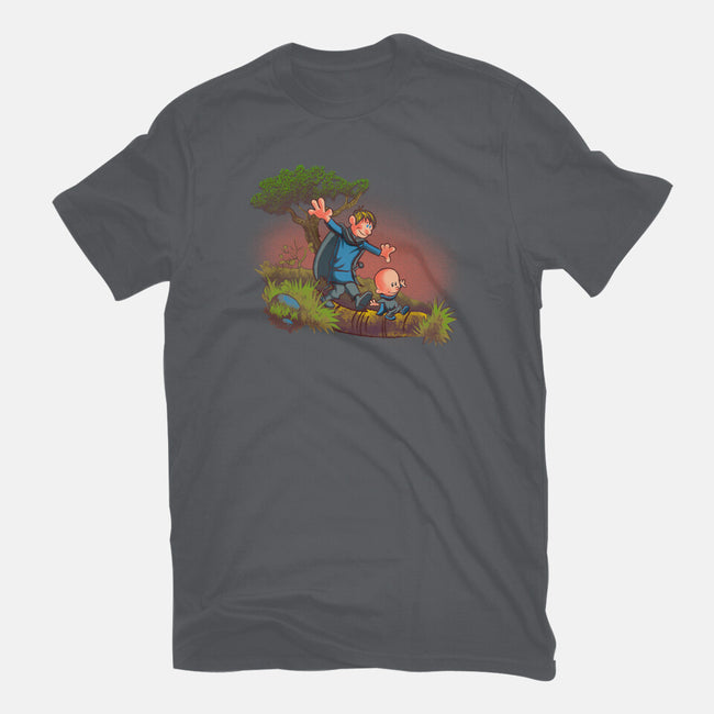Dung And Egg-Unisex-Basic-Tee-Samuel
